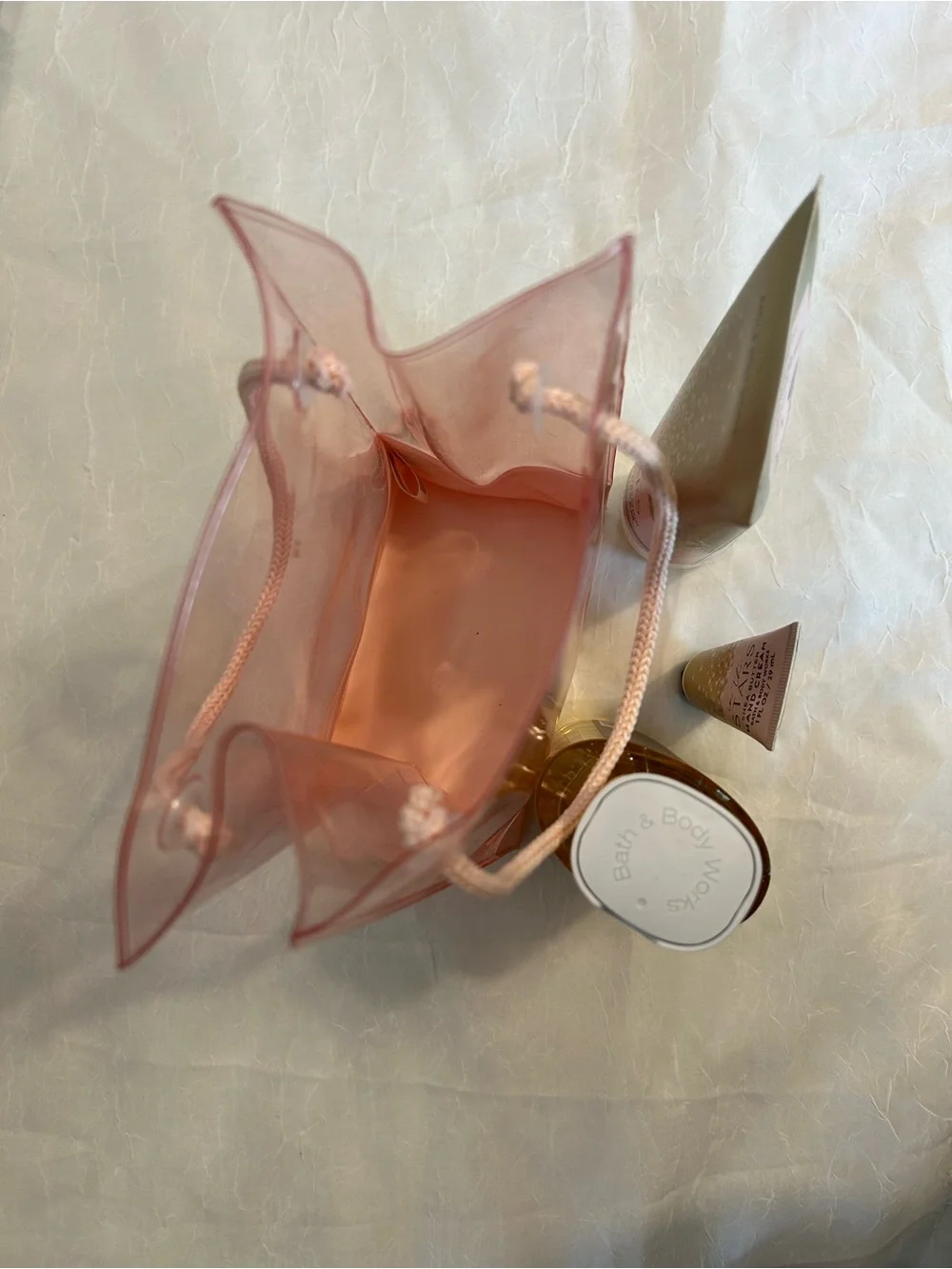 Bath & Body Works In The Stars Pink & Gold Gift Set